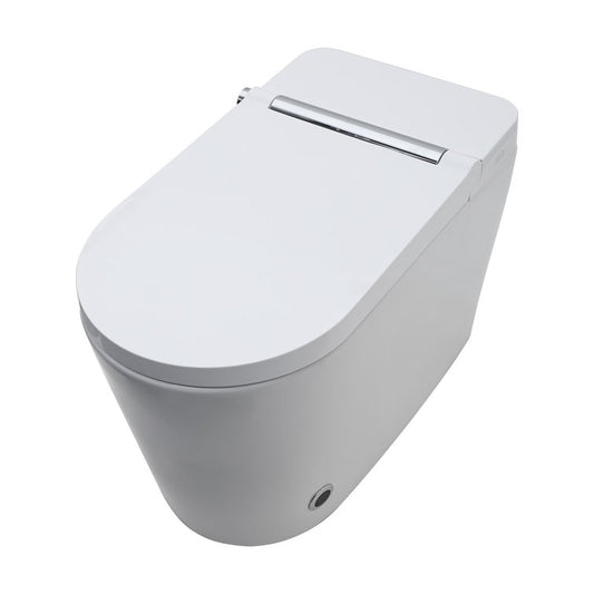 Lordear Smart Bidet Toilet – Auto Flush Heated Seat Night Light – Easy Install One-Piece  from Lordear