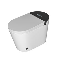Lordear Smart Bidet Toilet - Auto Flush & Heated Seat - Water-Saving Tankless Design from Lordear