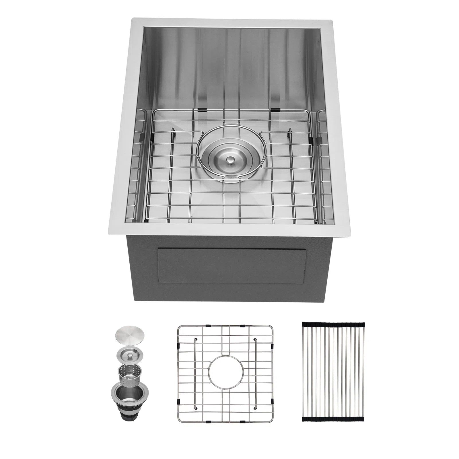 Lordear 25'' Stainless Steel Undermount Single Bowl Kitchen Sink  from Lordear