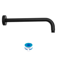 Lordear 16" Brass Screw-In Rainfall Shower Head Extender Arm from Lordear