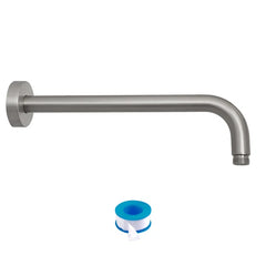 Lordear 16" Brass Screw-In Rainfall Shower Head Extender Arm from Lordear