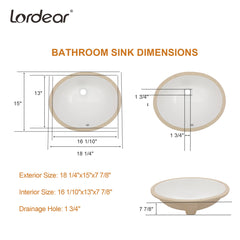 15'' D x 18'' W x 7.85'' H