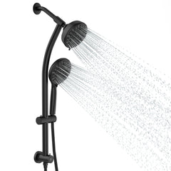 Lordear Stainless Steel Spa Rain Shower Head Combo