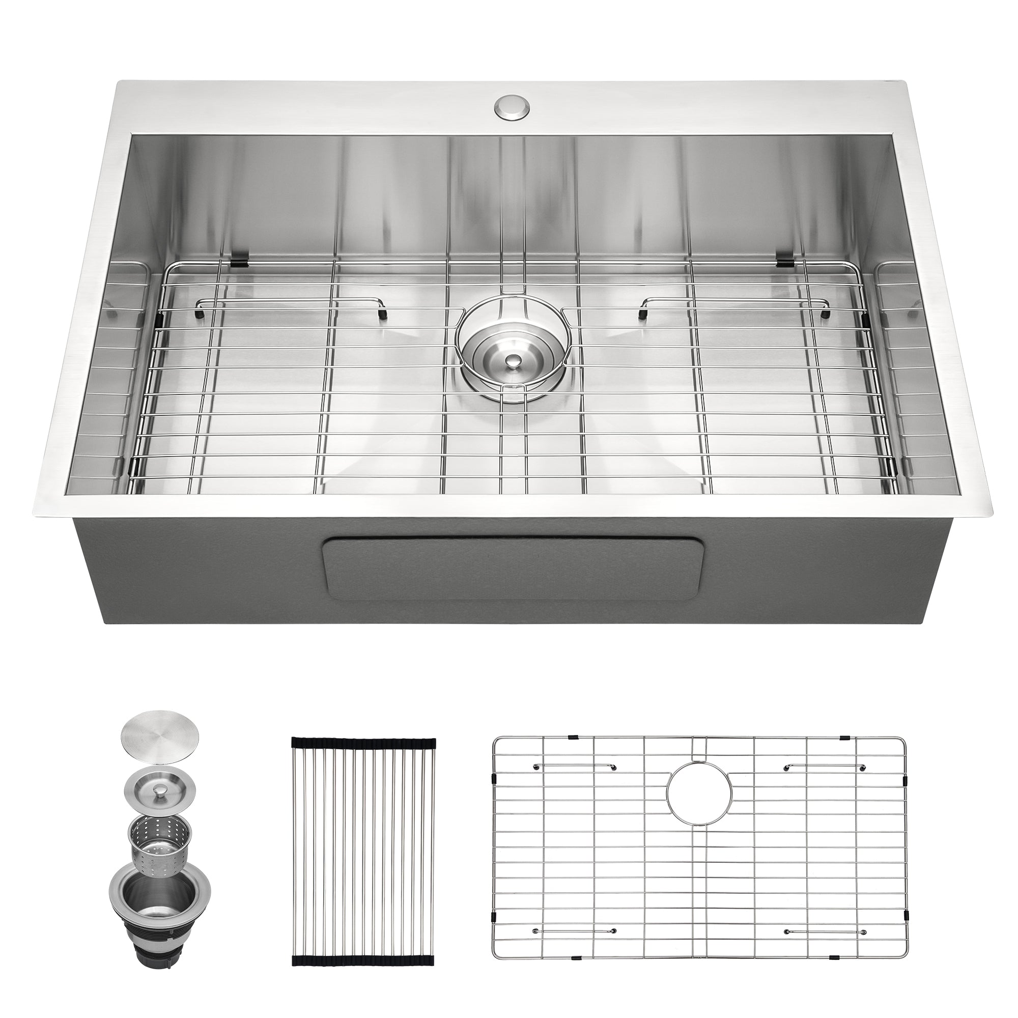 Lordear Stainless Steel Drop-In Single Bowl Kitchen Sink  from Lordear