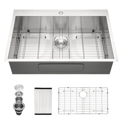 Lordear Stainless Steel Drop-In Single Bowl Kitchen Sink  from Lordear