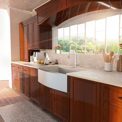 Lordear 36'' Stainless Steel Undermount Single Bowl Farmhouse Kitchen Sink from Lordear