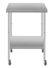 Commercial Work Table for Restaurant and Home Stainless Steel Kitchen Prep Table with Under Shelf(副本)  from Lordear