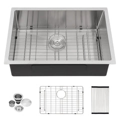 Lordear Stainless Steel Undermount Single Bowl Kitchen Sink from Lordear