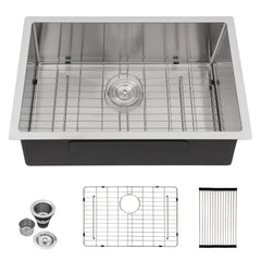 Lordear Stainless Steel Undermount Single Bowl Kitchen Sink from Lordear