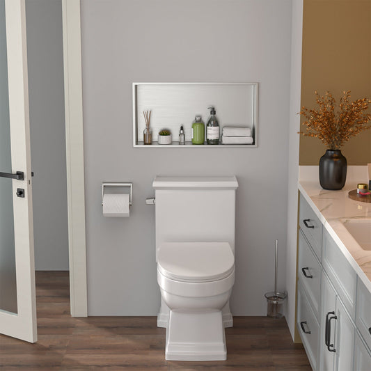 Lordear 24" x 12" Stainless Steel Rectangle Built-in Bathroom Niche  from Lordear