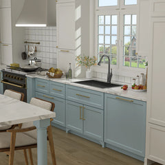 Lordear 30'' x 22'' Black Single Bowl Drop-in Stainless Steel Kitchen Sink