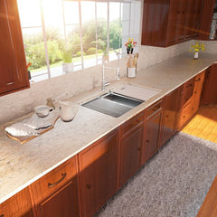 Lordear 32'' Stainless Steel Undermount Single Bowl Workstation Kitchen Sink from Lordear