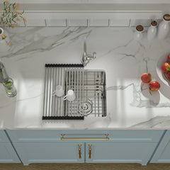 Lordear 13" Stainless Steel Undermount Single Bowl Bar Sink from Lordear