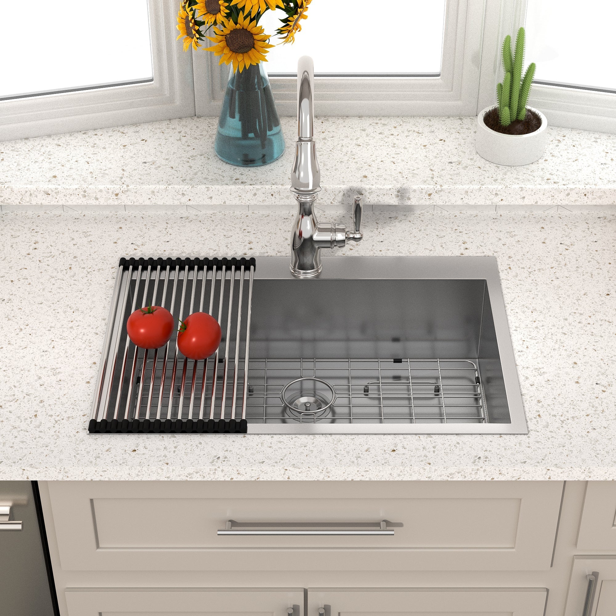 Lordear Stainless Steel Drop-In Single Bowl Kitchen Sink  from Lordear
