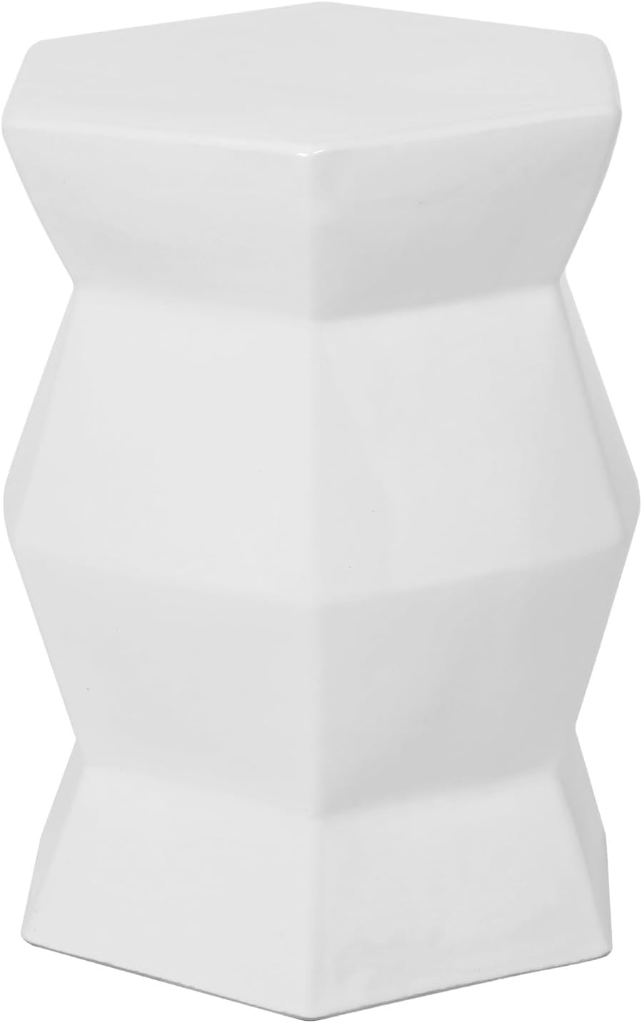 Lordear 17'' Ceramic Contemporary Modern Outdoor Garden Stool from Lordear