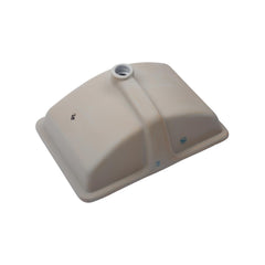 Lordear 20x14-Inch White Rectangular Ceramic Undermount Bathroom Sink