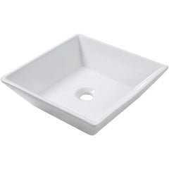 Lordear 16" White Ceramic Vessel Bathroom Sink  from Lordear