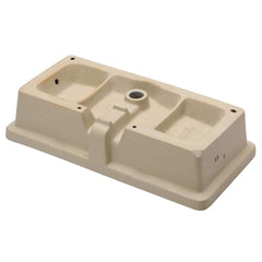 Lordear 27x14-Inch White Rectangular Ceramic Undermount Bathroom Sink