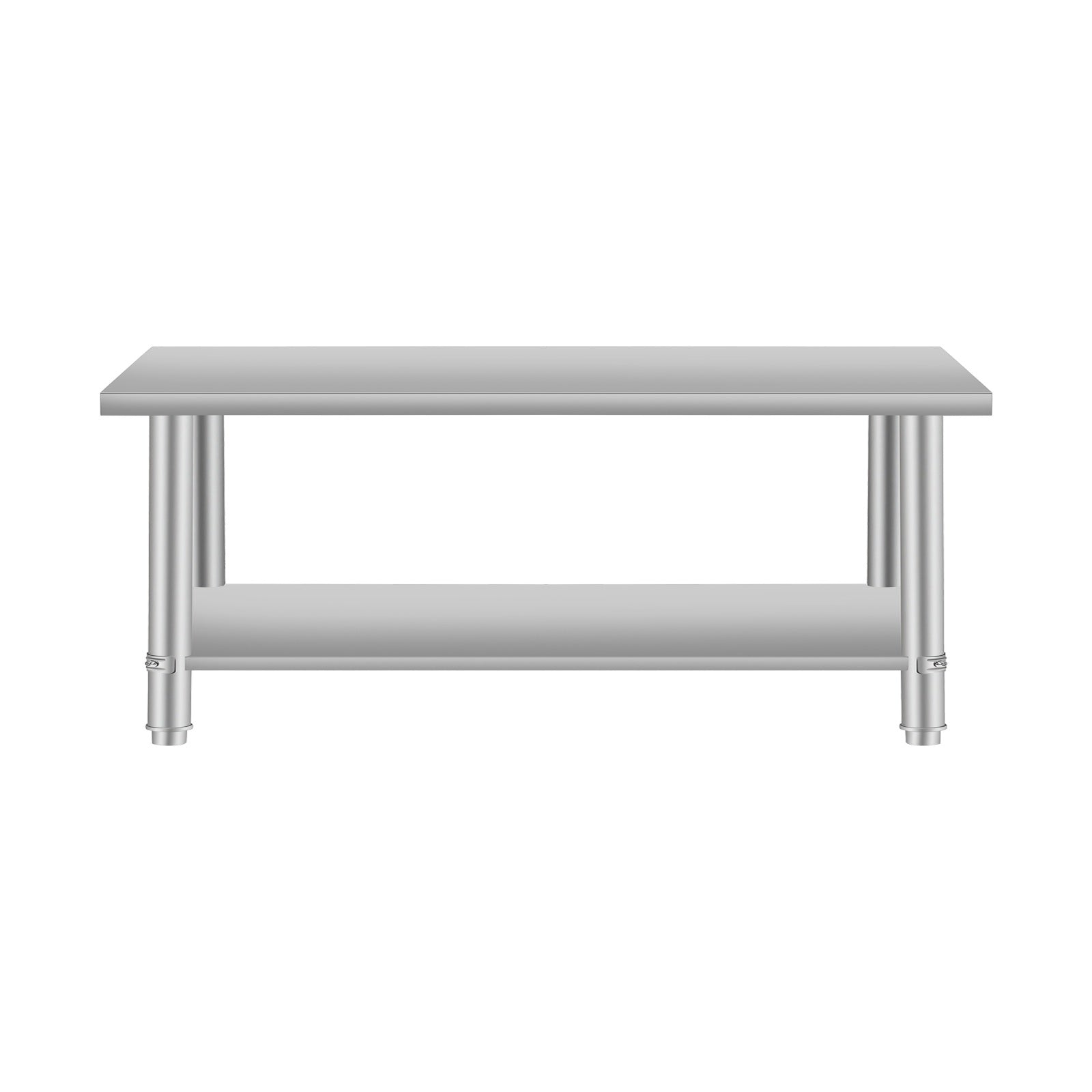 24'' x 18'' Commercial Work Table for Restaurant and Home Stainless Steel Kitchen Prep Table with Under Shelf from Lordear