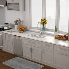 Lordear 33" Stainless Steel Double Bowl Undermount Kitchen Sink from Lordear