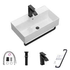 Lordear 21'' Wall Mounted Bathroom Sink