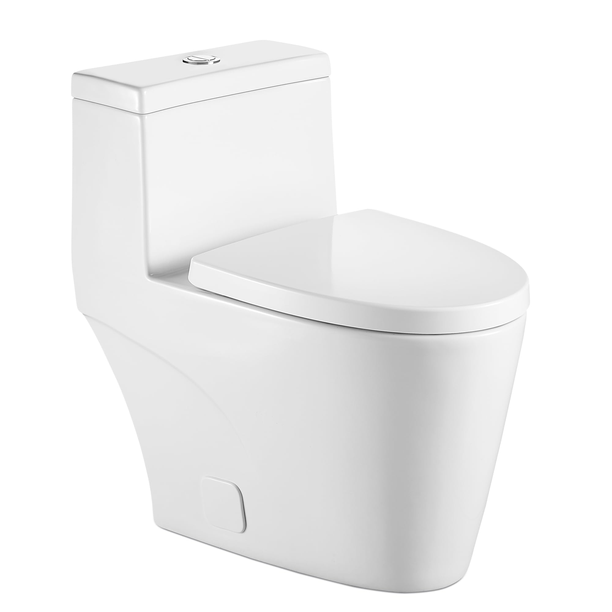 Lordear White Ceramic One Piece Floor Bidet Toilet with Comfort Wider Chair Seat  from Lordear