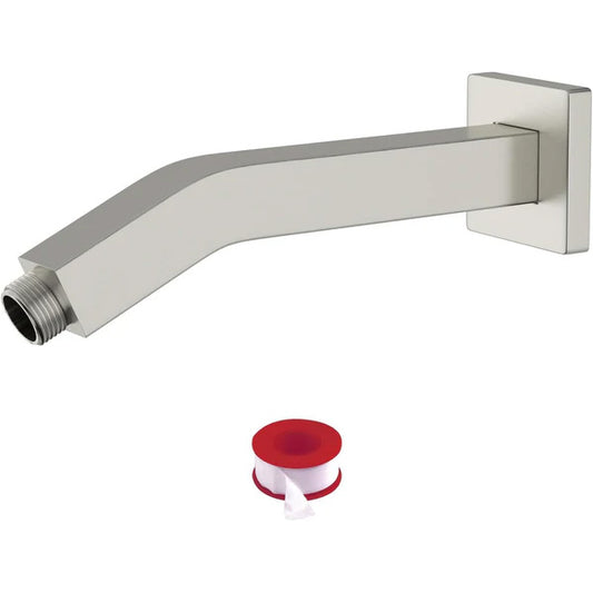 Lordear 6" Stainless Steel Wall Mounted Rain Shower Head Extension Shower Arm  from Lordear