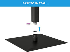 Lordear Stainless Steel High Pressure Square Rain Shower Head from Lordear