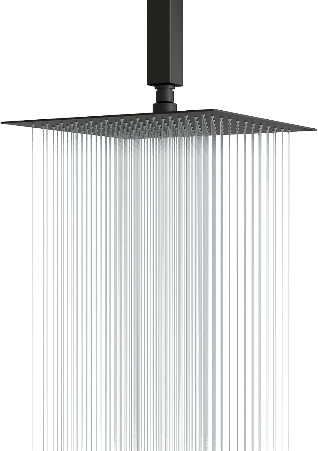 Lordear Stainless Steel High Pressure Square Rain Shower Head from Lordear