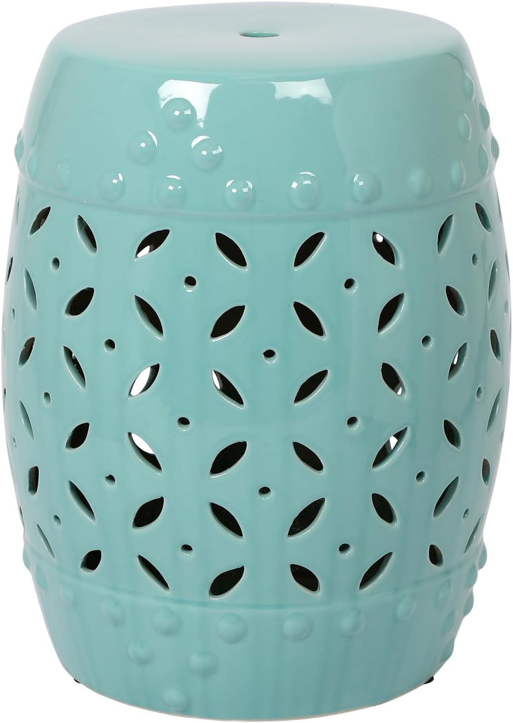 Lordear 17'' Ceramic Contemporary Modern Outdoor Garden Stool from Lordear