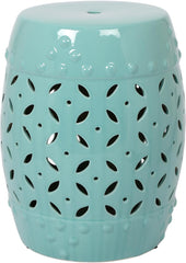 Lordear 17'' Ceramic Contemporary Modern Outdoor Garden Stool from Lordear