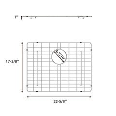 Lordear Stainless Steel Kitchen Sink Bottom Grid