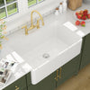 Lordear 33'' Farmhouse Kitchen Sink Single Blow