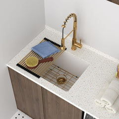 Lordear 21-Inch Undermount Laundry Sink Single Bowl