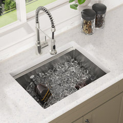 Lordear 25'' Stainless Steel Undermount Workstation Kitchen Sink