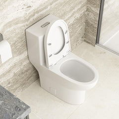 Lordear White Ceramic Elongated Floor One Piece Bidet Toilet  from Lordear