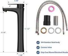 Lordear 19'' x 15'' White Ceramic Countertop Rectangle Vessel Bathroom Sink from Lordear