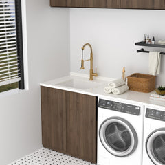 Lordear 21-Inch Undermount Laundry Sink Single Bowl