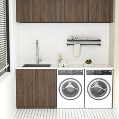 Lordear 25'' Drop in Laundry Sink Single Blow
