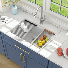 Lordear 28-Inch Undermount Kitchen Sink Single Bowl