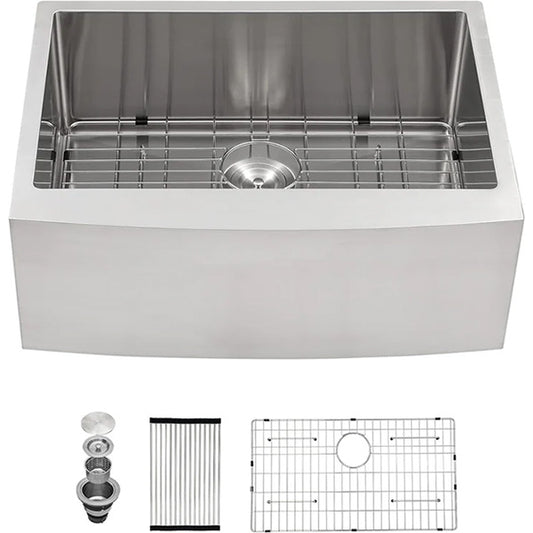 Lordear 27'' Stainless Steel Single Bowl Farmhouse Kitchen Sink  from Lordear