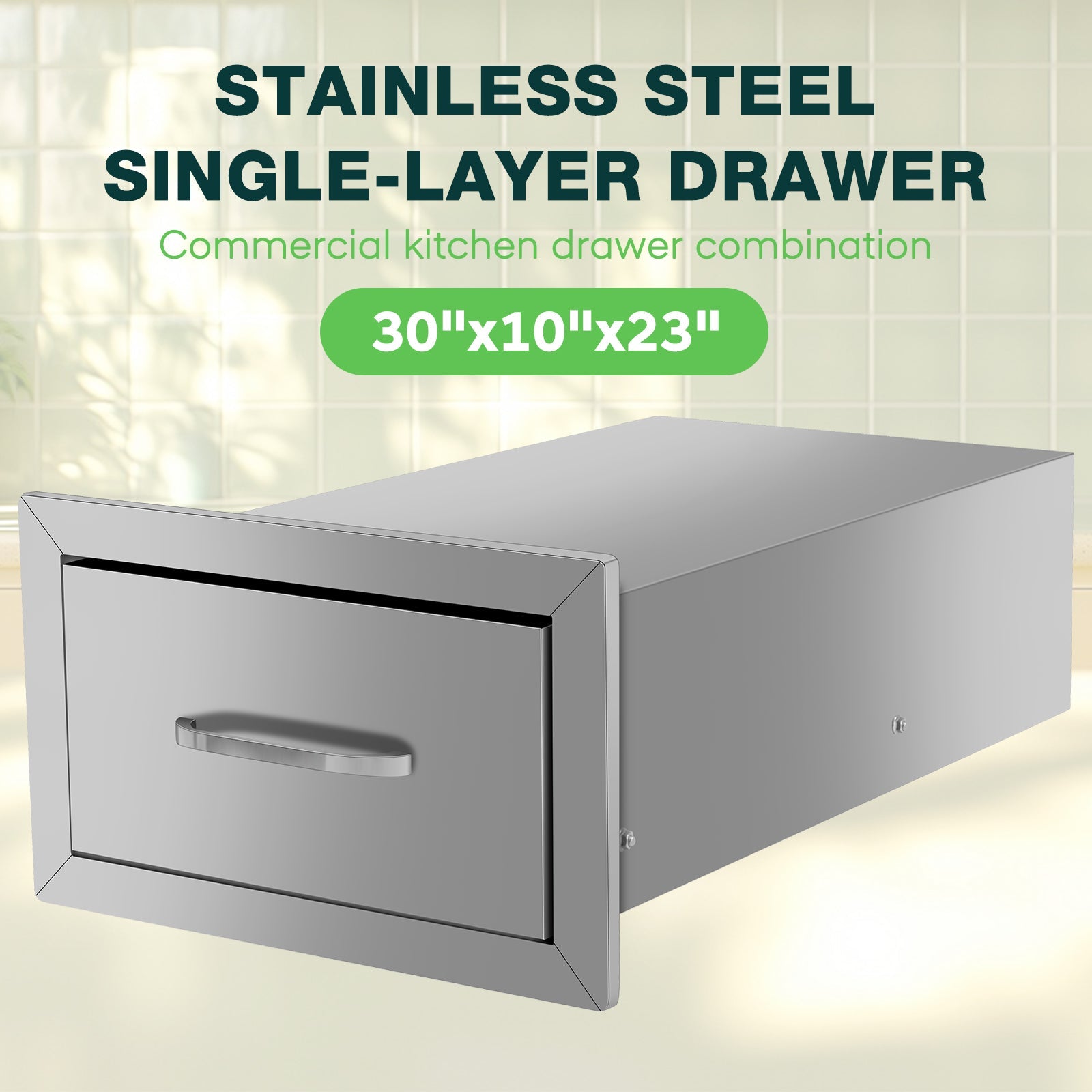 Drawer cabinets for outdoor kitchens or courtyards from Lordear