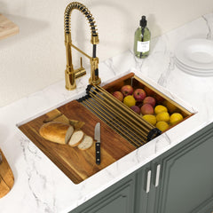 Lordear 28-Inch Undermount Kitchen Sink Single Bowl