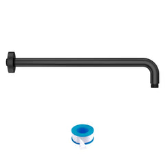 Lordear 16" Brass Screw-In Rainfall Shower Head Extender Arm from Lordear