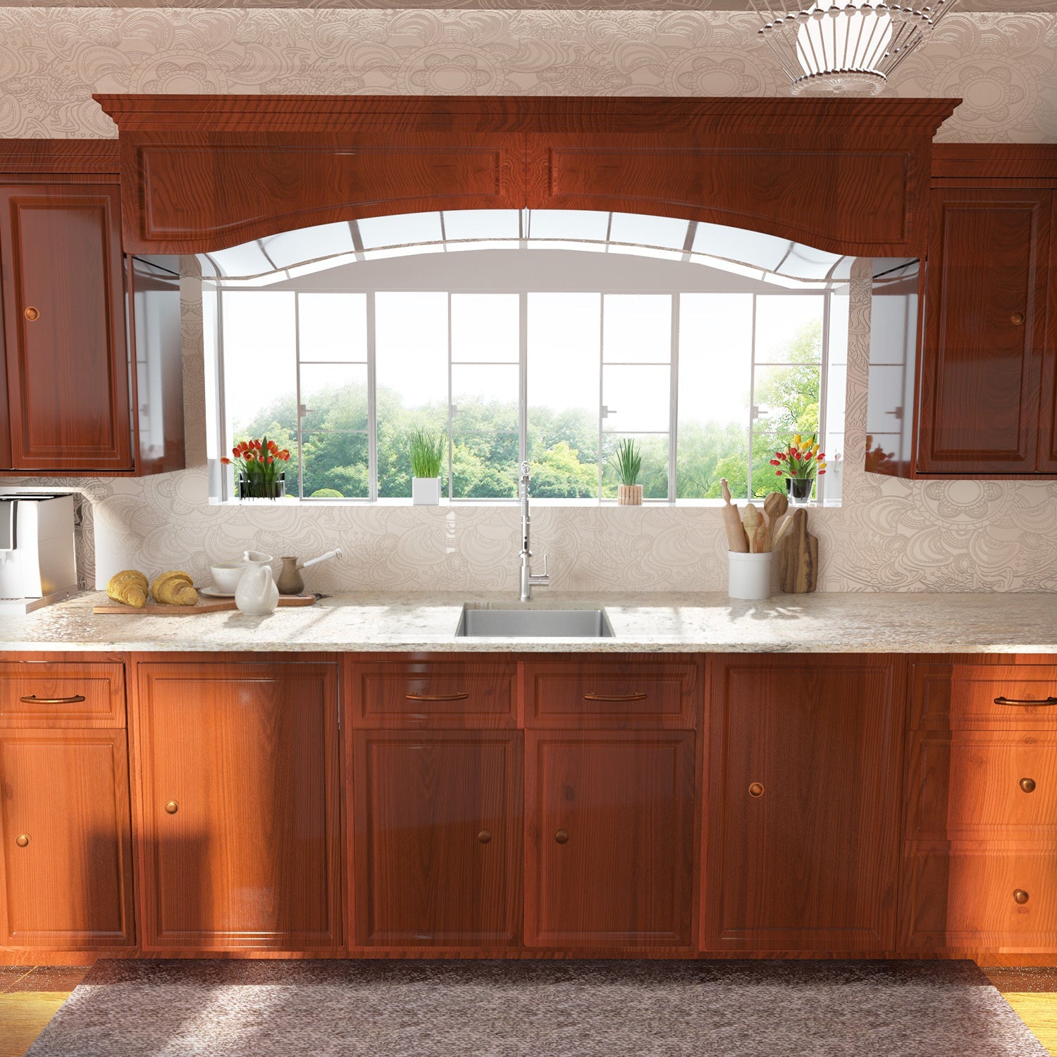 Lordear 17" x 19" Stainless Steel Undermount Prep RV Single Bowl Bar Sink from Lordear