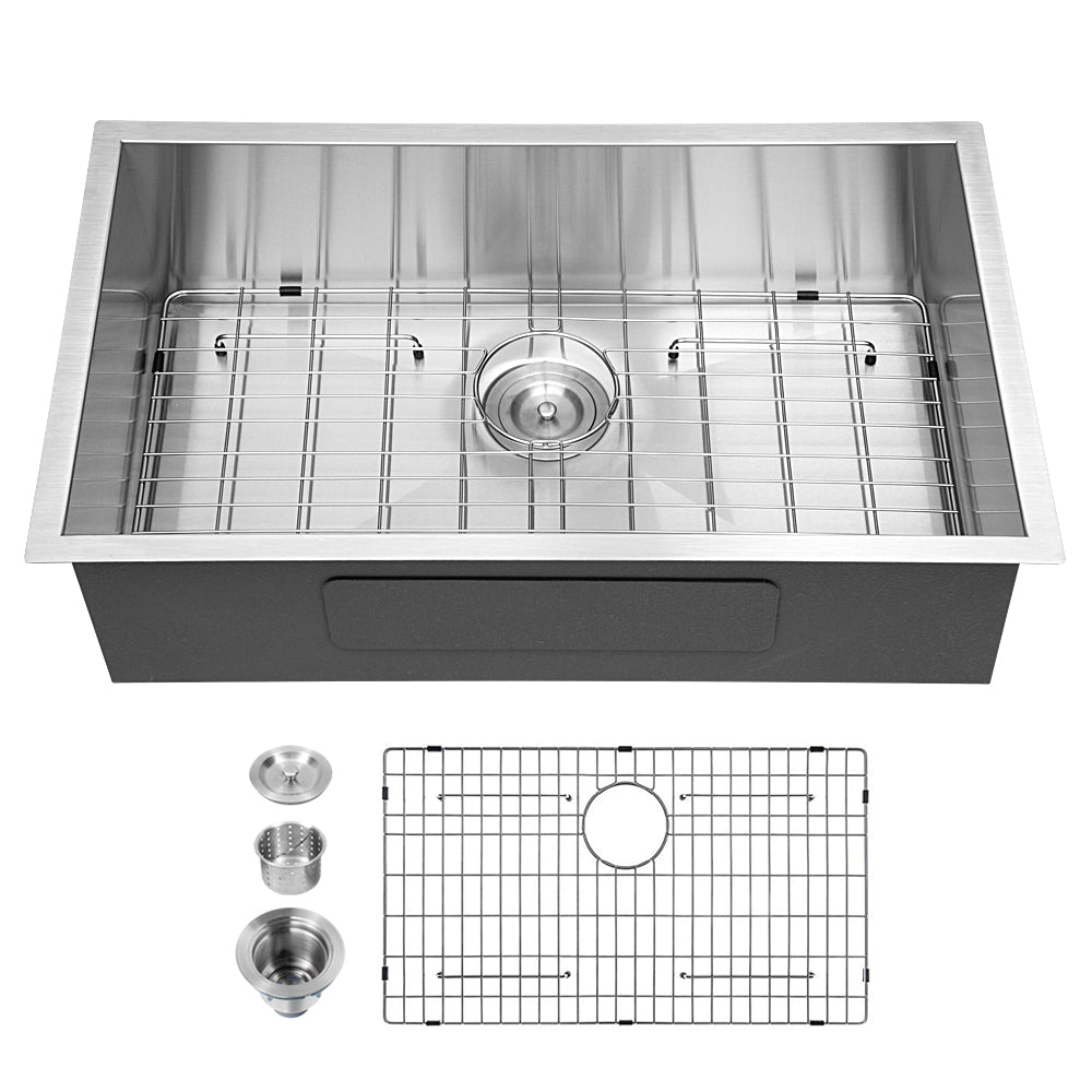 Lordear 25'' Stainless Steel Undermount Single Bowl Kitchen Sink  from Lordear