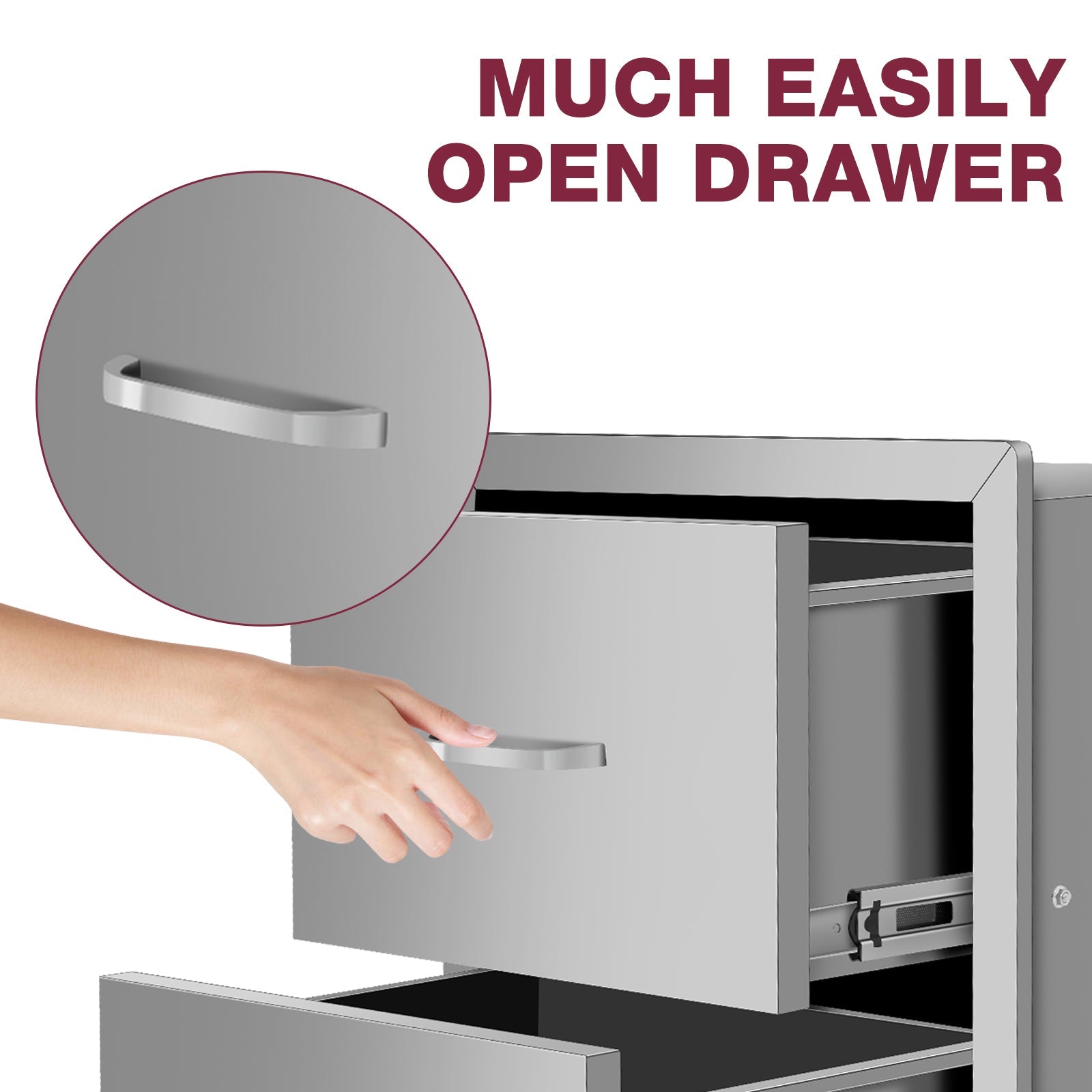 Double Drawer cabinets for outdoor kitchens or courtyards from Lordear