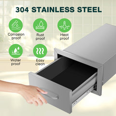 Drawer cabinets for outdoor kitchens or courtyards from Lordear