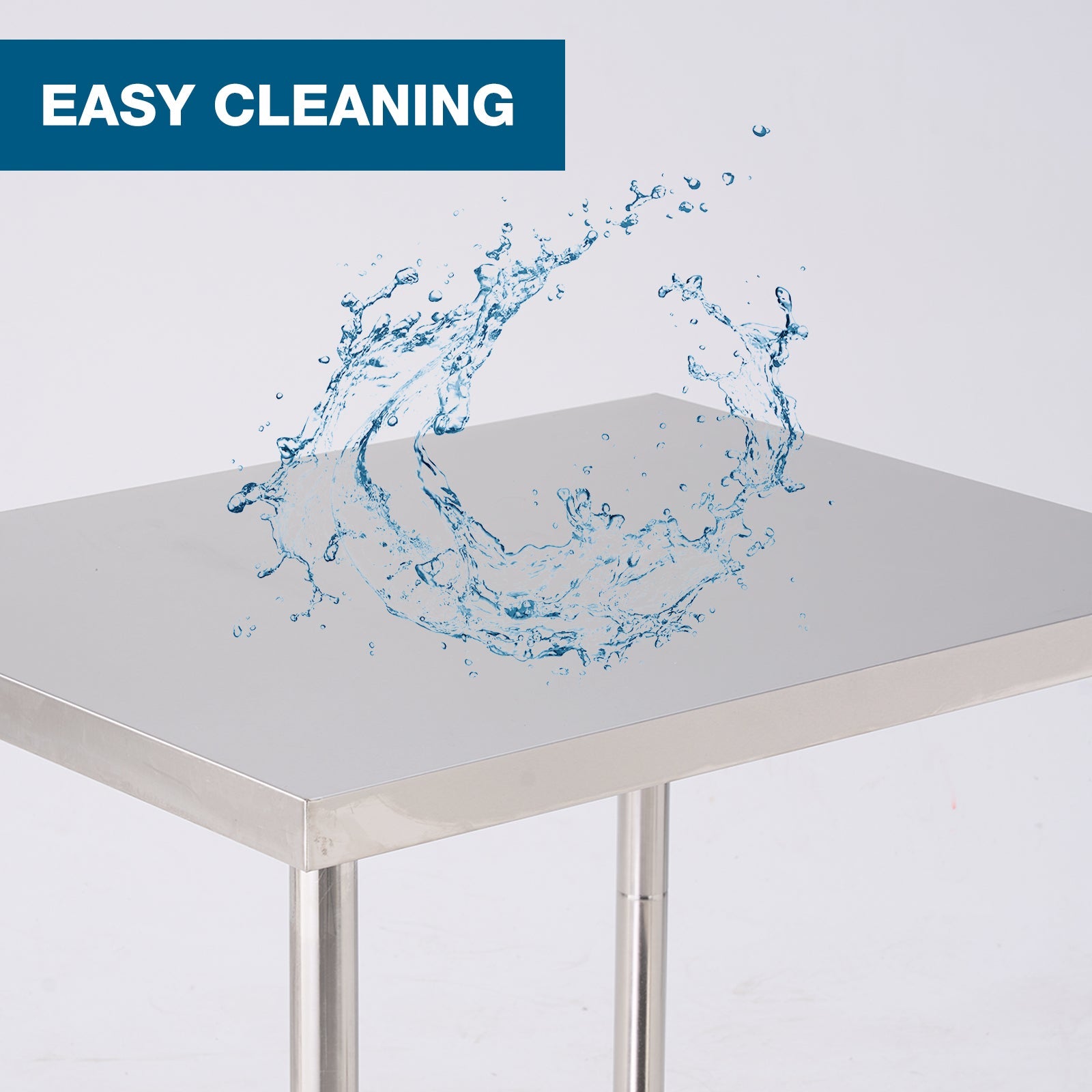 Commercial Work Table for Restaurant and Home Stainless Steel Kitchen Prep Table with Under Shelf(副本)  from Lordear
