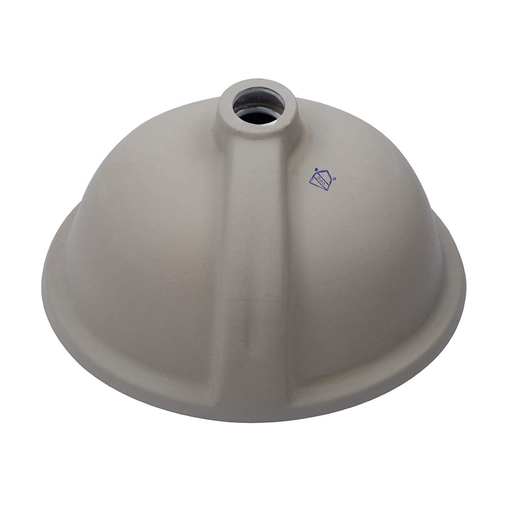 Lordear 16 Inch Undermount Oval Sink - Pure White Porcelain Ceramic Lavatory Vanity from Lordear